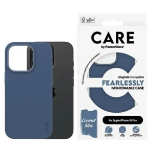 CARE by PanzerGlass Fashion Case iPhone 16 Pro 6.3" blue/blue MagSafe 1382