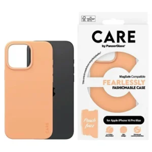 CARE by PanzerGlass Fashion Case iPhone 16 Pro Max 6.9" Peachy MagSafe 1392