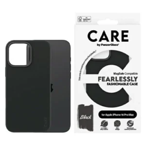 CARE by PanzerGlass Fashion Case iPhone 16 Pro Max 6.9" black/black MagSafe 1380