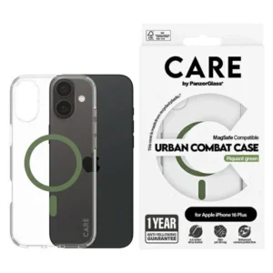 CARE by PanzerGlass Flagship Case iPhone 16 Plus 6.7" green/green MagSafe 1371