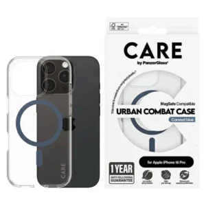 CARE by PanzerGlass Flagship Case iPhone 16 Pro 6.3" blue/blue MagSafe 1366