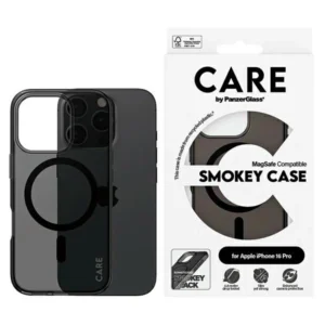 CARE by PanzerGlass Flagship Case iPhone 16 Pro 6.3"" smoke/smokey MagSafe 1350