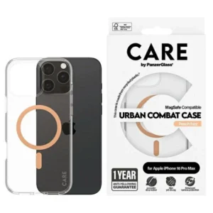 CARE by PanzerGlass Flagship Case iPhone 16 Pro Max 6.9" peach/peachy MagSafe 1376