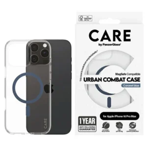 CARE by PanzerGlass Flagship Case iPhone 16 Pro Max 6.9" blue/blue MagSafe 1368