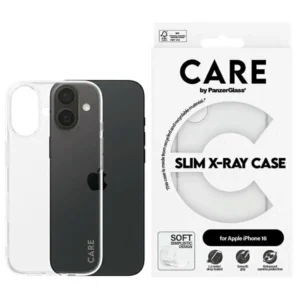 CARE by PanzerGlass X-Ray Soft Basic Case iPhone 16 6.1" transparent 1441