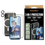 PanzerGlass Bundle 3in1 iPhone 16 6.1" D3O Hardcase + Screen Protector UWF+ Lens B1291+2861+1283