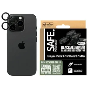 SAFE by PanzerGlass iPhone 16 Pro 6.3" / 16 Pro Max 6.9" Lens Protector black/black SAFE95891