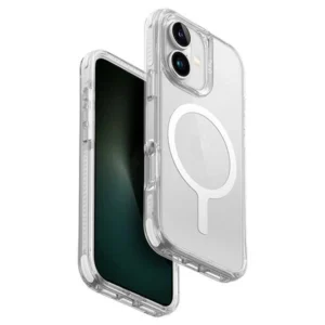 Uniq Combat iPhone 16 6.1" Magclick Charging case white/lume white