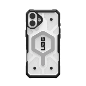 UAG Pathfinder Clear Magsafe iPhone 16 Plus Case - White