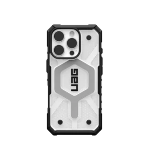 UAG Pathfinder Clear Magsafe Case for iPhone 16 Pro - White