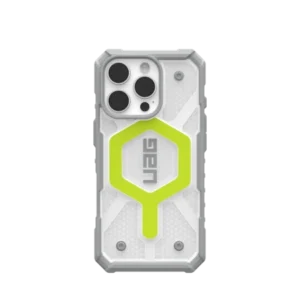 UAG Pathfinder Clear Magsafe iPhone 16 Pro Case Compatible with MagSafe - Green