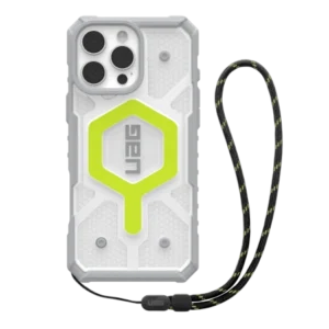 UAG Pathfinder Clear Magsafe Bundle Case with Lanyard for iPhone 16 Pro Max - Green