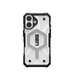 UAG Pathfinder Clear Magsafe iPhone 16 Case - White