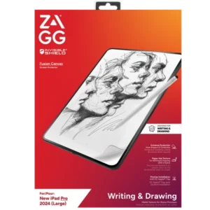 ZAGG InvisibleShield Fusion Canvas Antibacterial Protective Film Imitating Paper for iPad Pro 13" 2024