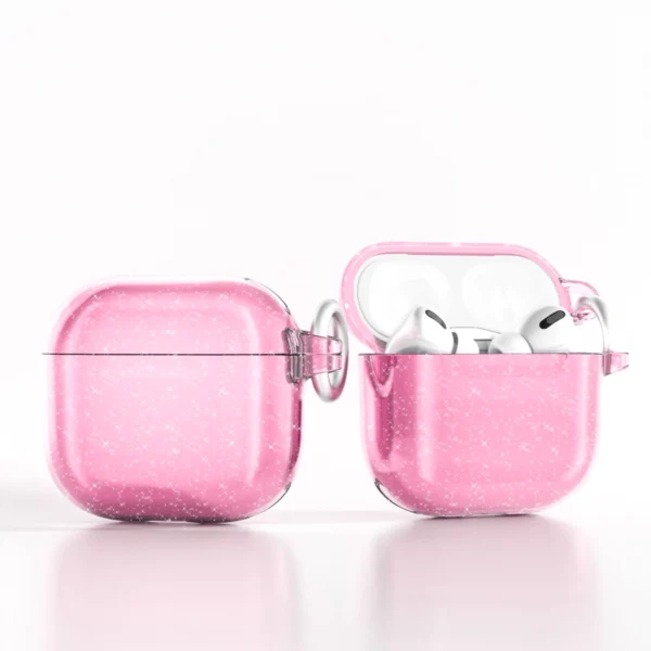 Glitter Case for AirPods 4 - Pink