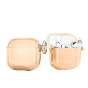 Glitter Case for AirPods 4 - Gold