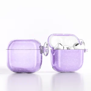 Glitter Case for AirPods 4 - Purple