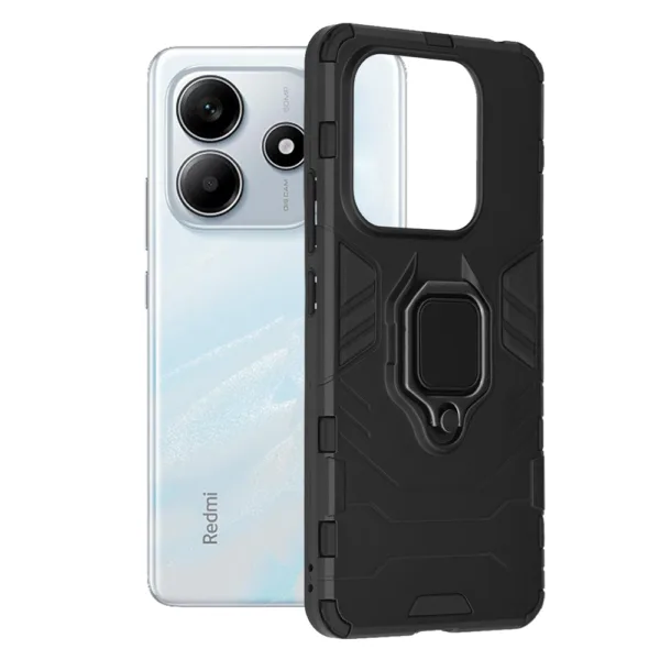 Techsuit - Silicone Shield - Xiaomi Redmi Note 14 - Black