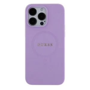 Guess Saffiano MagSafe iPhone 16 Case - Purple