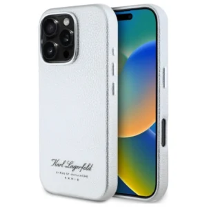 Karl Lagerfeld Hotel RSG Case for iPhone 16 Pro Max - Gray