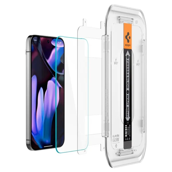 Spigen Glas.tR EZ Fit Tempered Glass with Applicator for Google Pixel 9 Pro XL (2 pcs.)-1