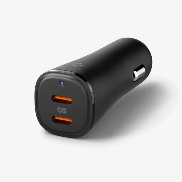 Spigen ArcStation Essential EV502 50W Car Charger - Black-1