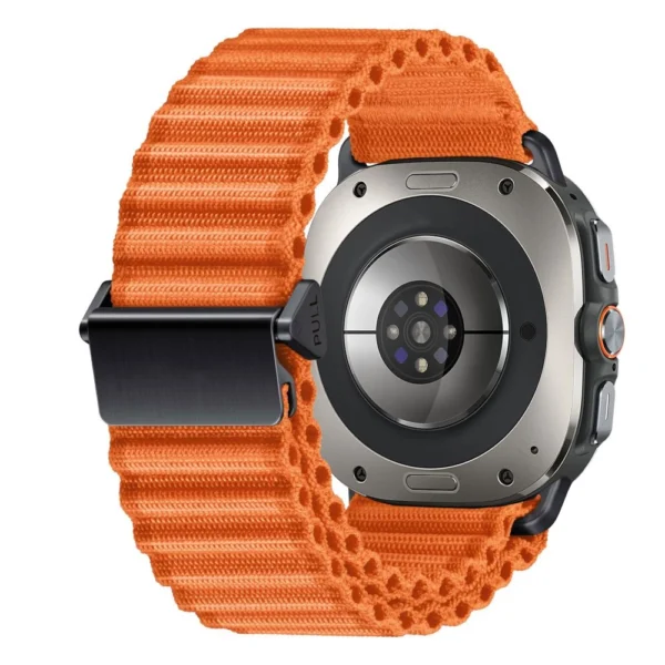 Tech-Protect Weave Pro Strap for Samsung Galaxy Watch Ultra (47mm) - Orange-1