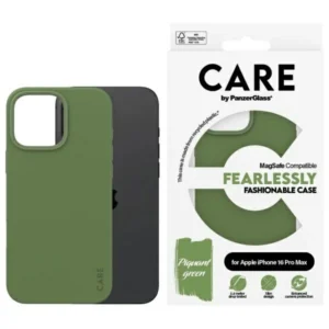 CARE by PanzerGlass Fashion Case MagSafe for iPhone 16 Pro Max - Green