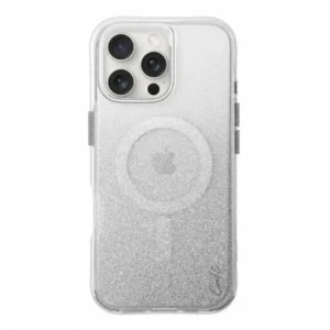 Uniq Coehl Lumino Magnetic Charging case for iPhone 16 Pro Max - silver