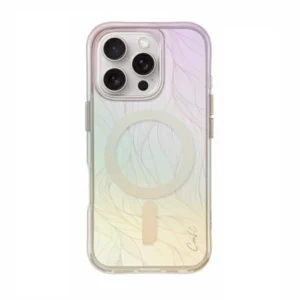 Uniq Coehl Willow Magnetic Charging Case for iPhone 16 Pro - Iridescent