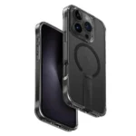 Uniq Eleva with Vertica Stand for iPhone 16 Pro - Black