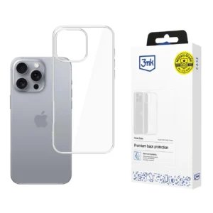 3mk Clear Case for iPhone 16 Pro - transparent