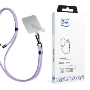 Smartphone Lanyard 3mk EasyClip - Purple