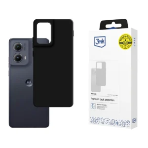 3mk Matt Case for Motorola Edge 2024 - Black