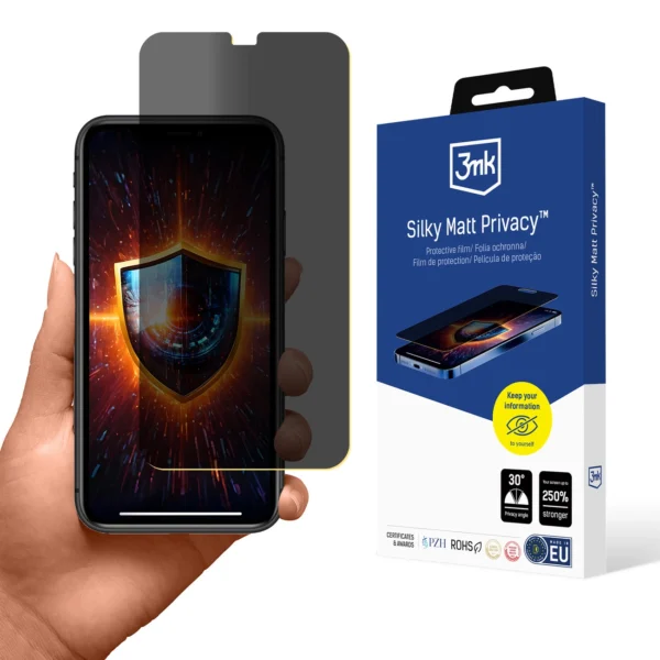 Privacy Film 3mk Silky Matt Privacy for Apple iPhone 11