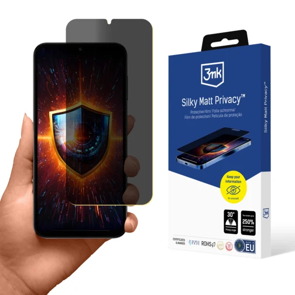 Privacy film matte 3mk Silky Matt Privacy for Samsung Galaxy A15 5G