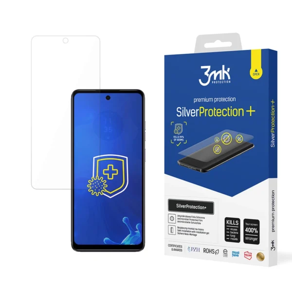 Antibacterial protective film 3mk SilverProtection+ for Motorola Moto E14