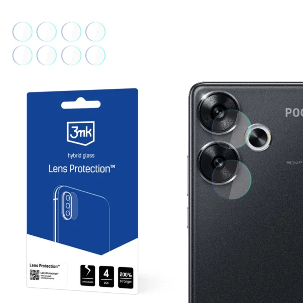 Camera Cover 3mk Lens Protection for Xiaomi Poco F6