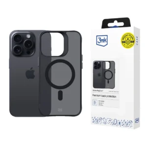 3mk Smoke MagCase with MagSafe for iPhone 15 Pro - Semi-transparent