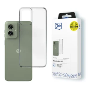 3mk Clear Case for Motorola Moto G55 5G - transparent