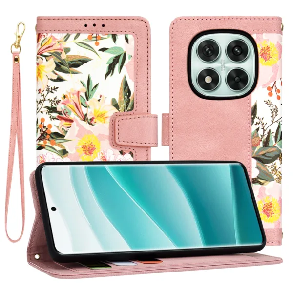 Techsuit - FlipCraft - Xiaomi Redmi Note 14 Pro - Sweetheart Pink