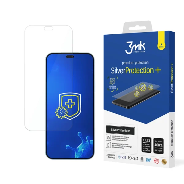 Antibacterial protective film 3mk SilverProtection+ for Honor 200 Lite