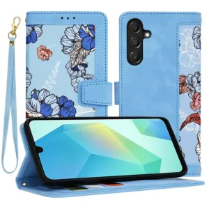 Techsuit - FlipCraft - Samsung Galaxy A16 4G / A16 5G - Vibrant Blue