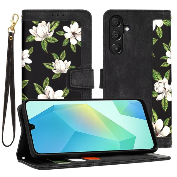 Techsuit - FlipCraft - Samsung Galaxy A16 4G / A16 5G - Flowers of the Dawn