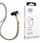 Smartphone Lanyard 3mk EasyClip Elite - Beige