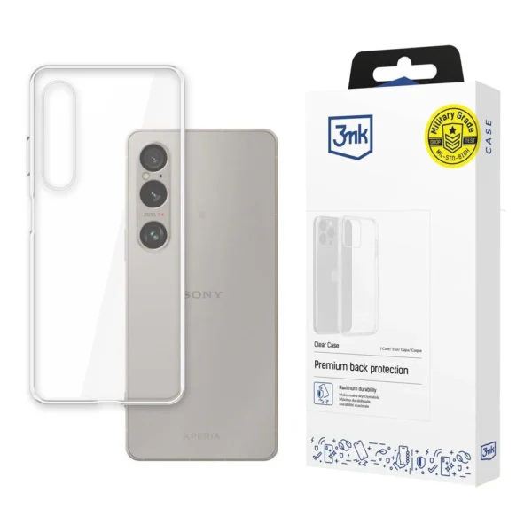 3mk Clear Case for Sony Xperia 1 VI - transparent