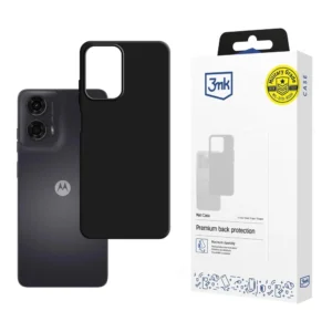 3mk Matt Case for Motorola Moto G24 - Black