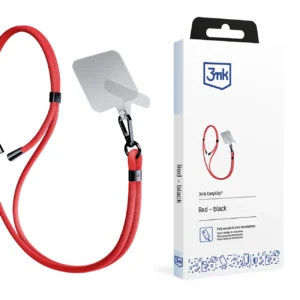 Smartphone Lanyard 3mk EasyClip - Red