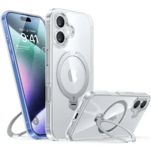 Torras - Ostand Spin Series - iPhone 16 - Clear