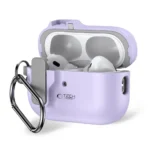 Tech-Protect Slim Hook Case with Carabiner for Apple AirPods Pro 1 / 2 - Purple